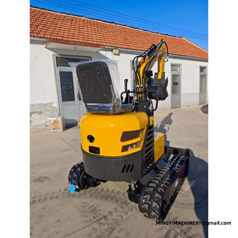 mini excavator for vineyard