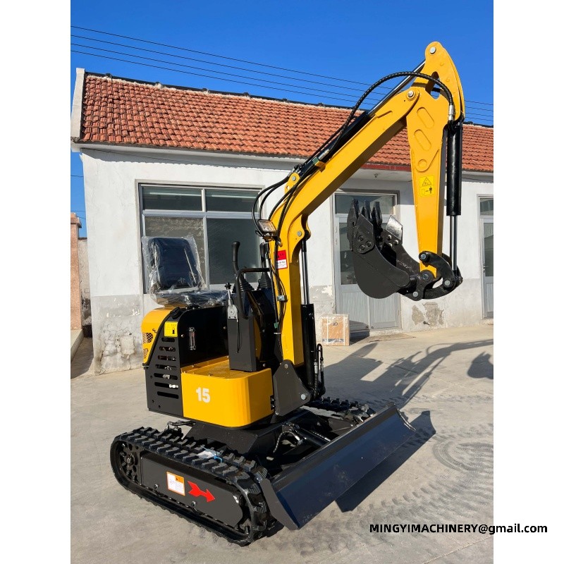mini excavator for vineyard