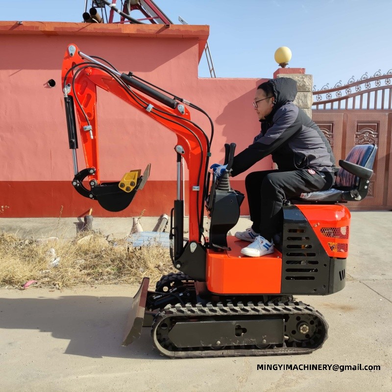 mini excavator for landscaping projects