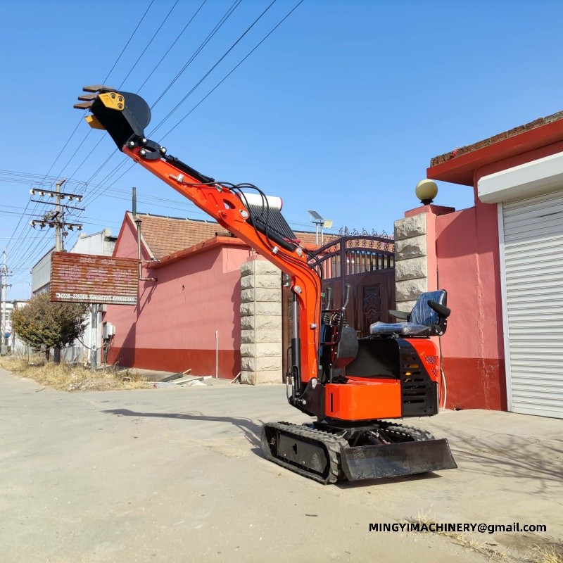 mini excavator for landscaping projects