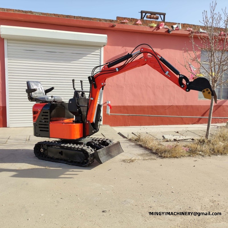 mini excavator for foundation work