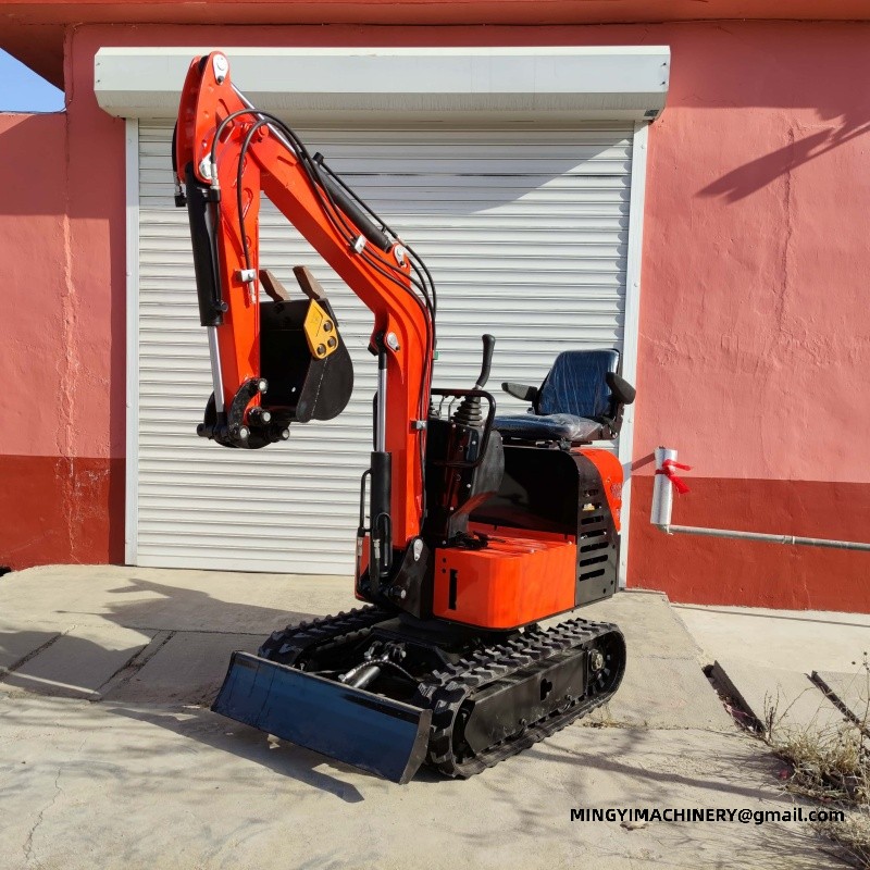 mini excavator for foundation work