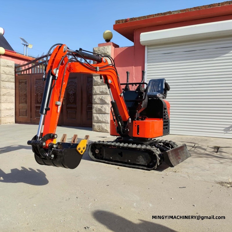 mini excavator for foundation work