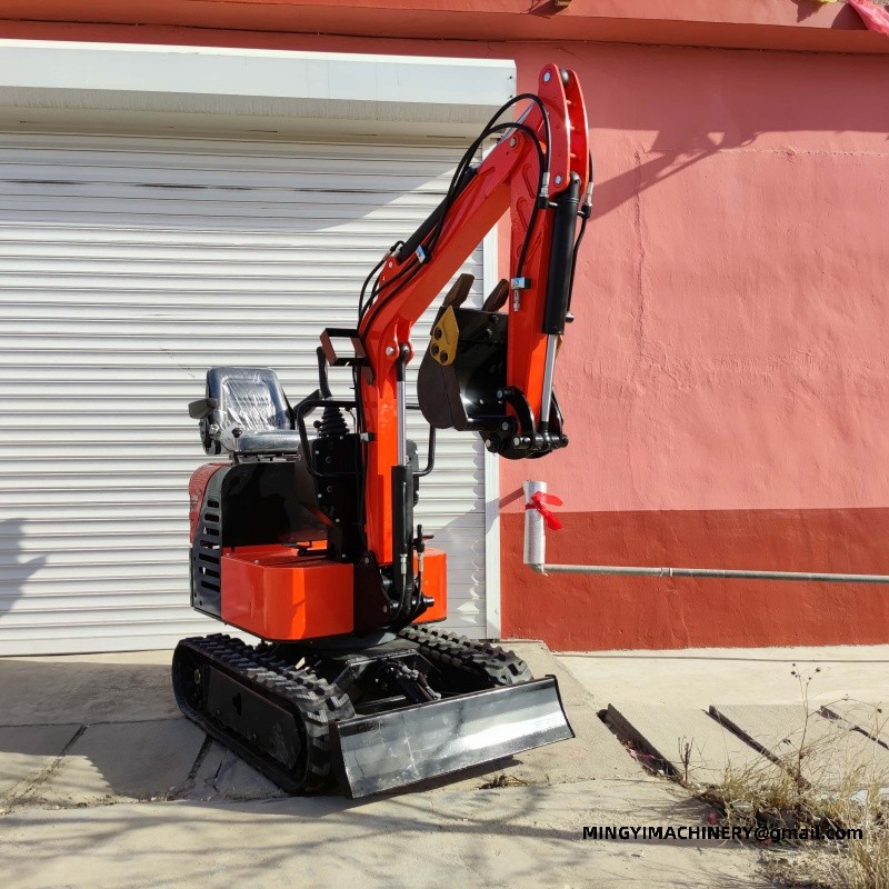 mini excavator for foundation work