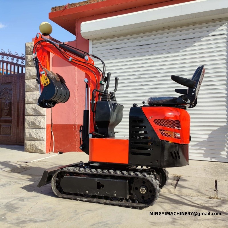 mini excavator for foundation work