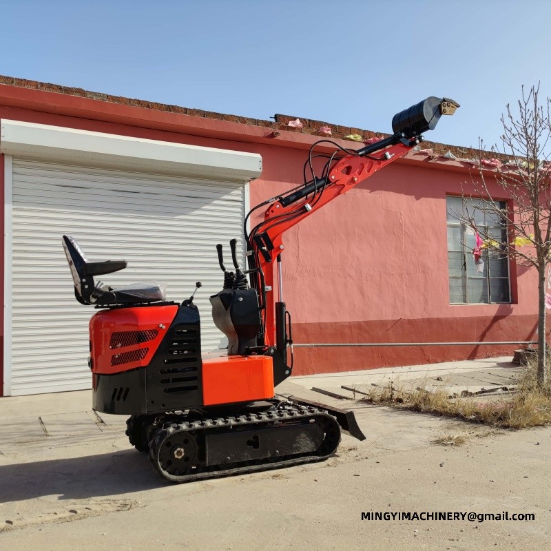 mini excavator for foundation work