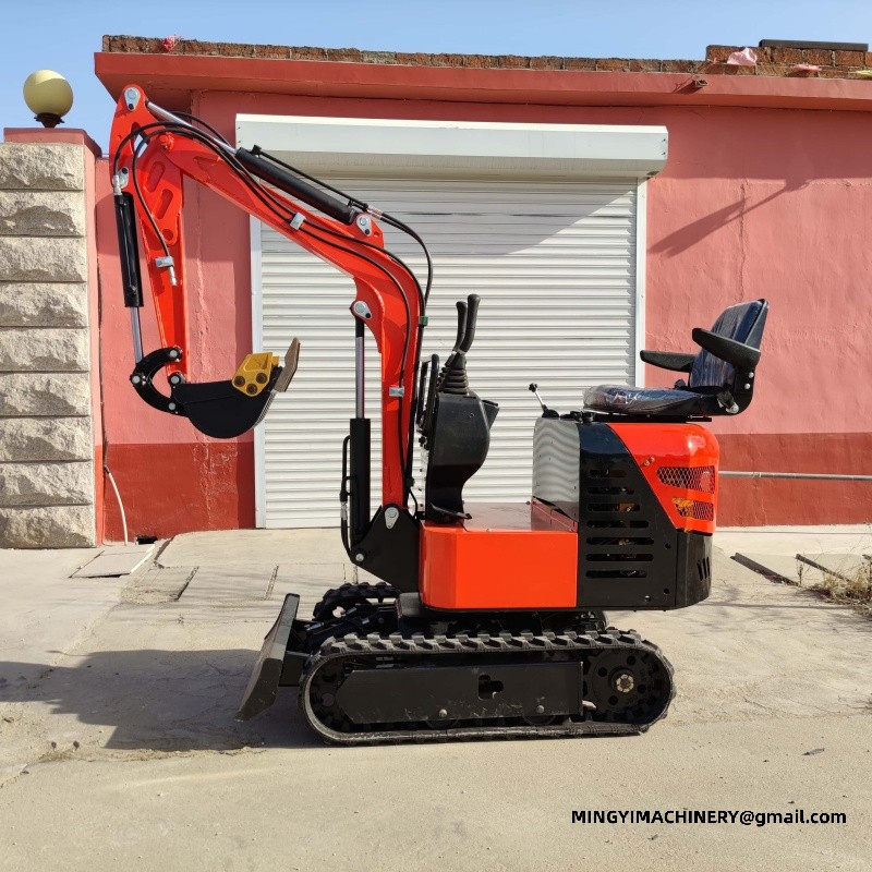 mini excavator for trench digging