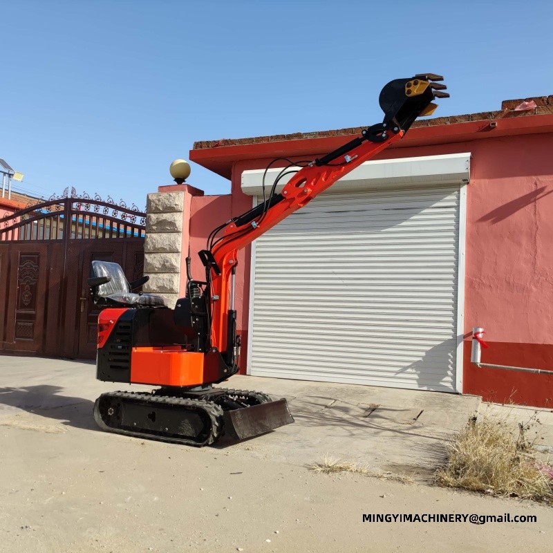 mini excavator for trench digging