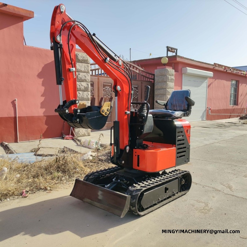 mini excavator for trench digging