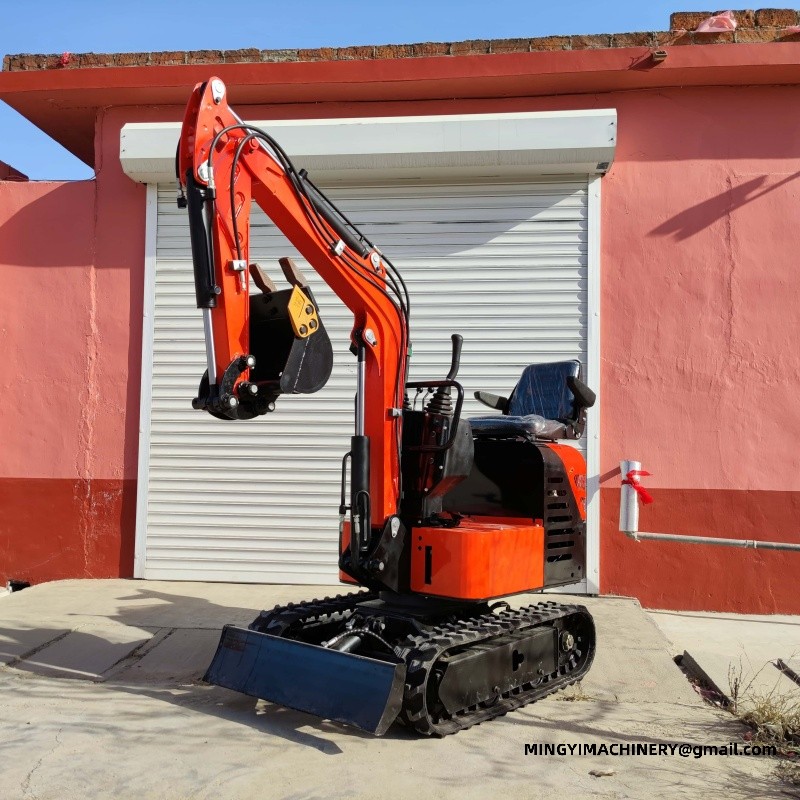 mini excavator for trench digging