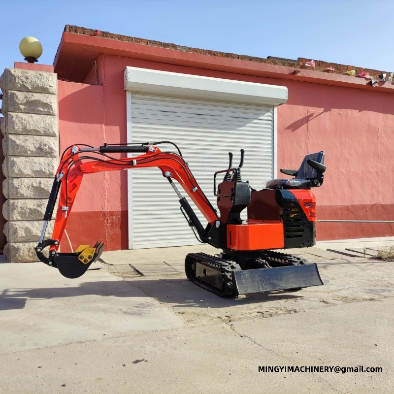 mini excavator for trench digging