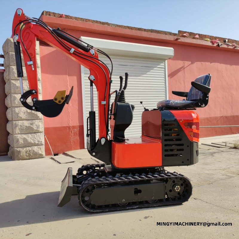 mini excavator for backyard