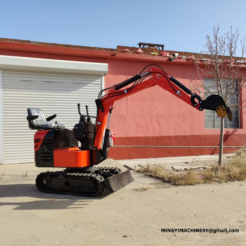 mini excavator for backyard