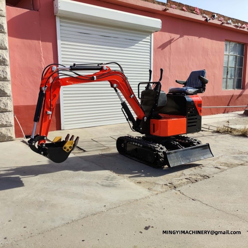 mini excavator for backyard