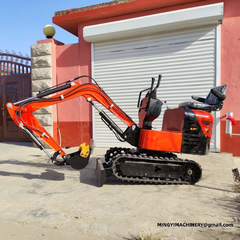 mini excavator for backyard