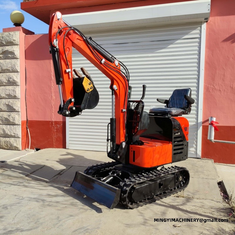 mini excavator for backyard