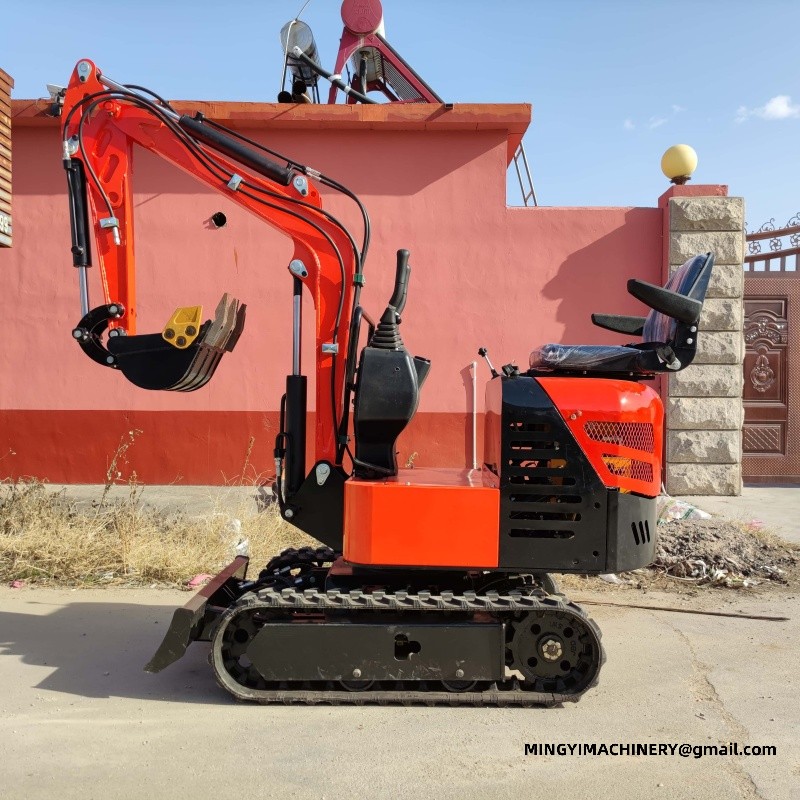 mini excavator for backyard