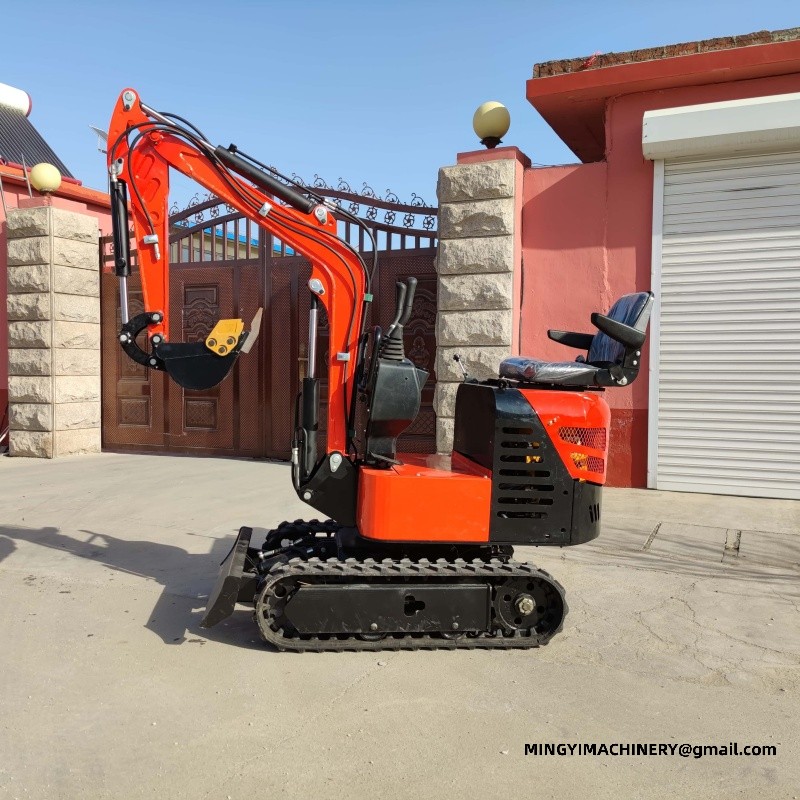 mini excavator for backyard