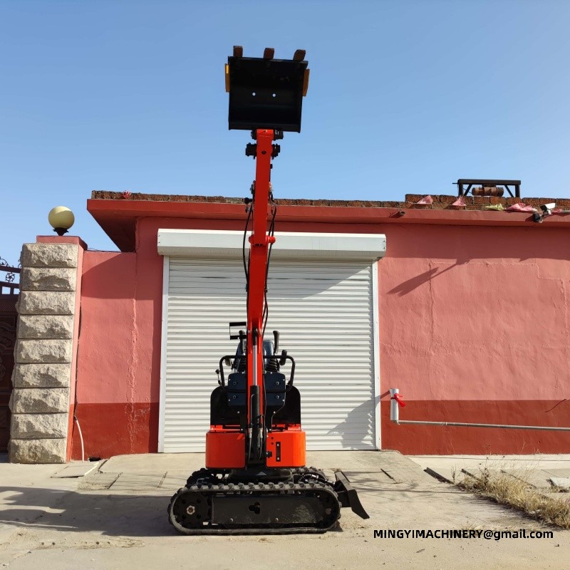 mini excavator for backyard