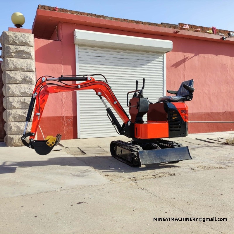 mini excavator for narrow space