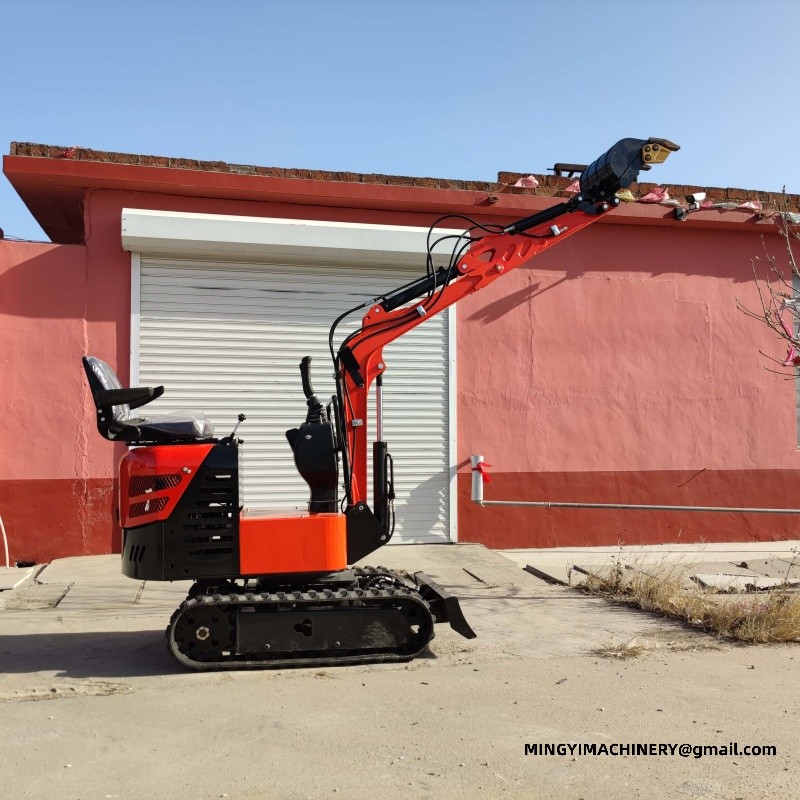 mini excavator for narrow space