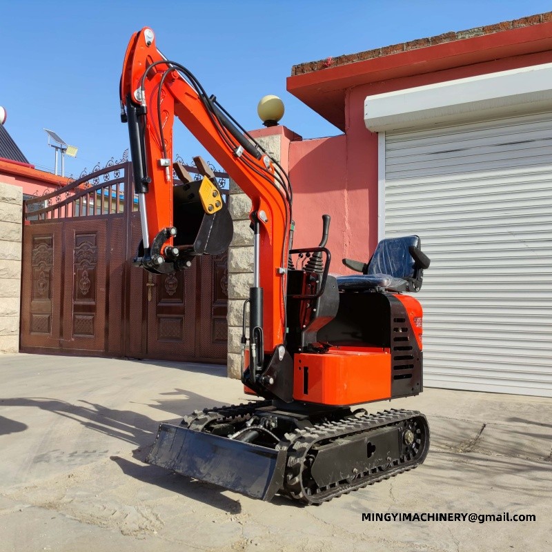 mini excavator for narrow space