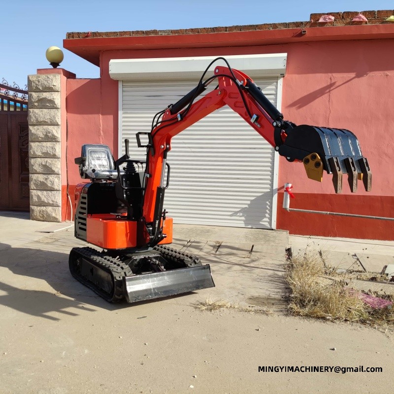 low fuel consumption mini excavator