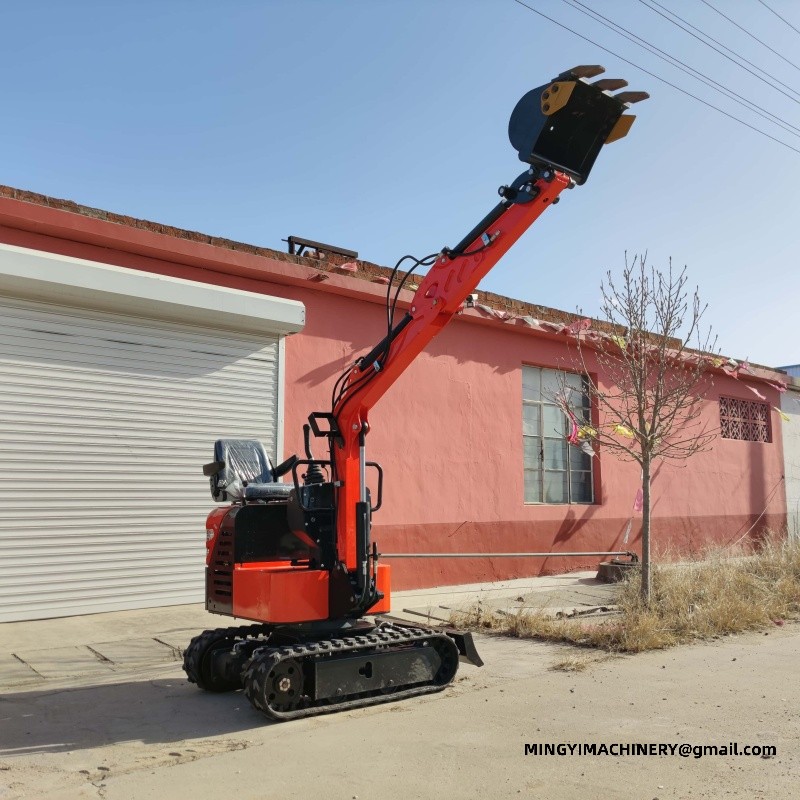 low fuel consumption mini excavator