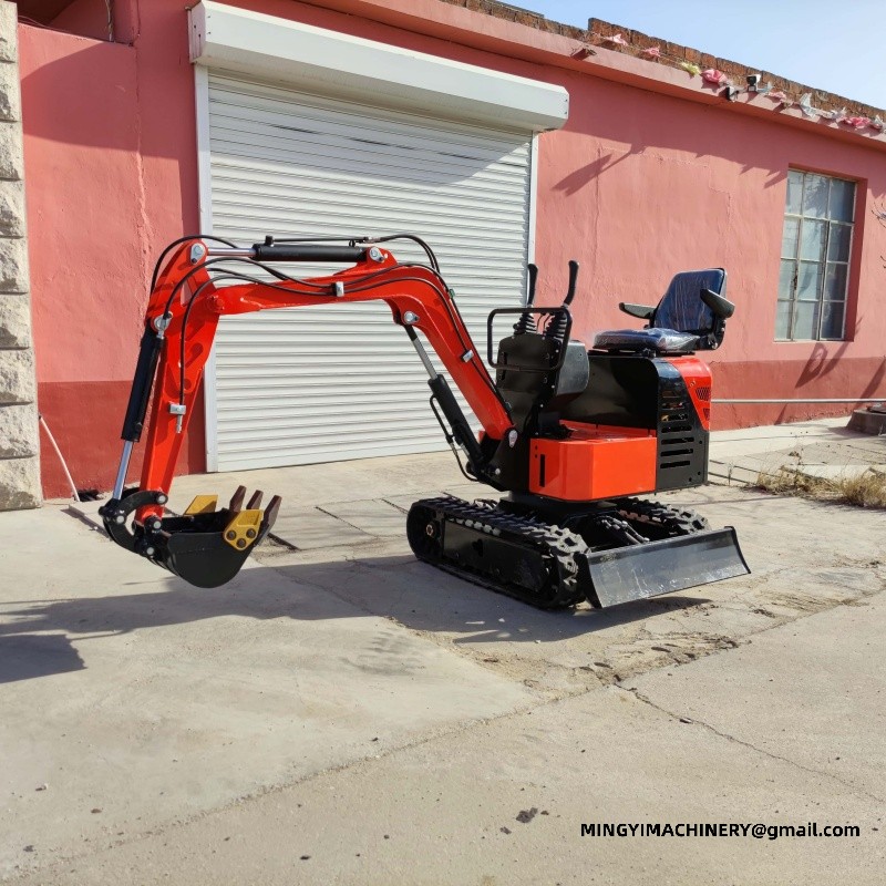 low fuel consumption mini excavator