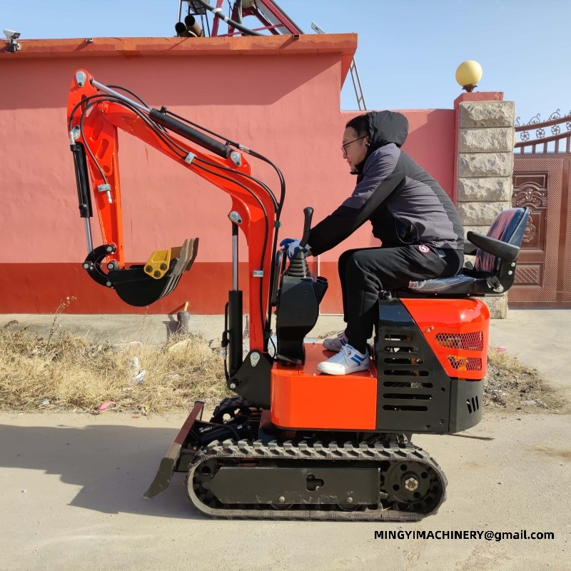 high efficiency hydraulic mini excavator