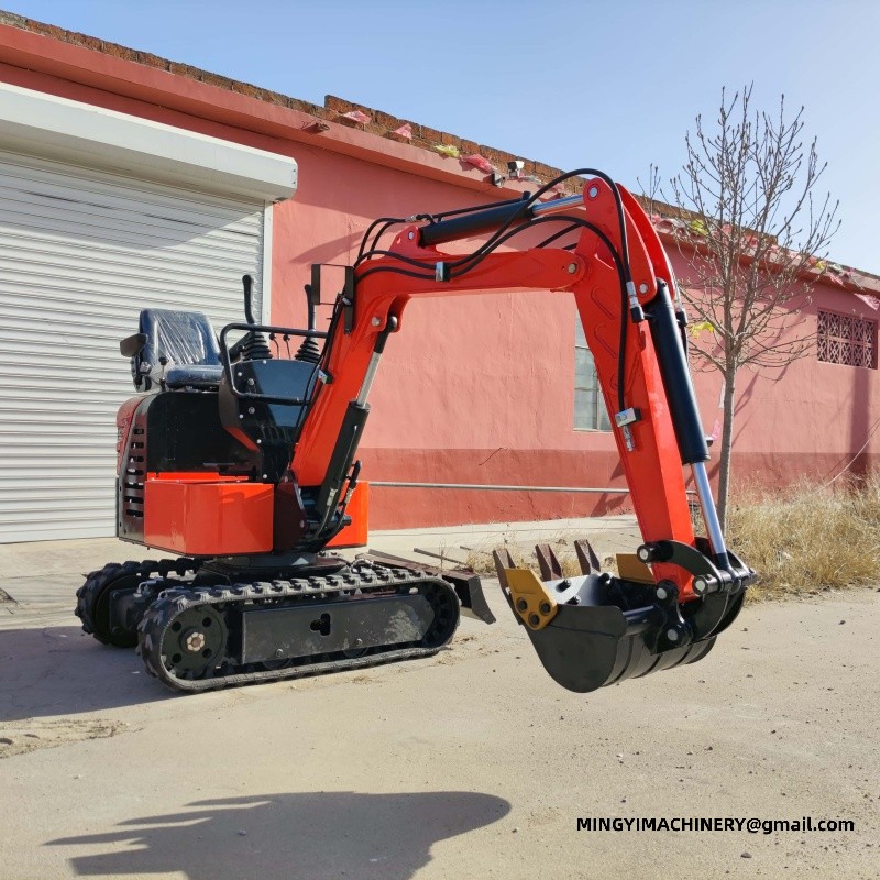 high efficiency hydraulic mini excavator