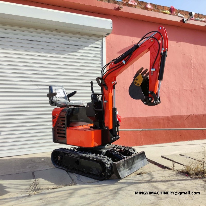 high efficiency hydraulic mini excavator