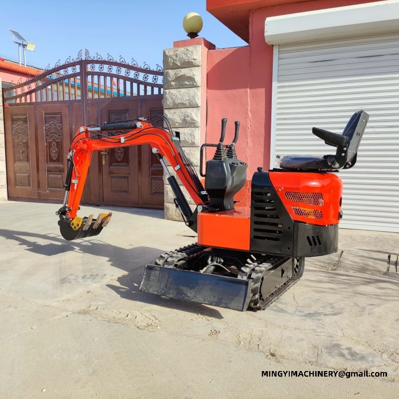 high efficiency hydraulic mini excavator
