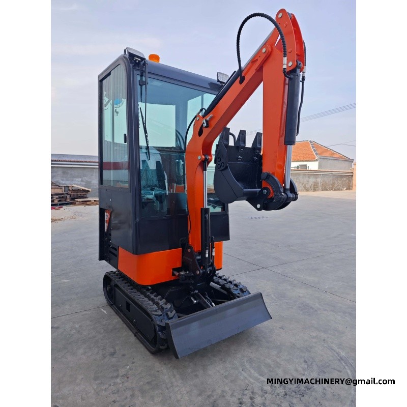 diesel powered mini excavator