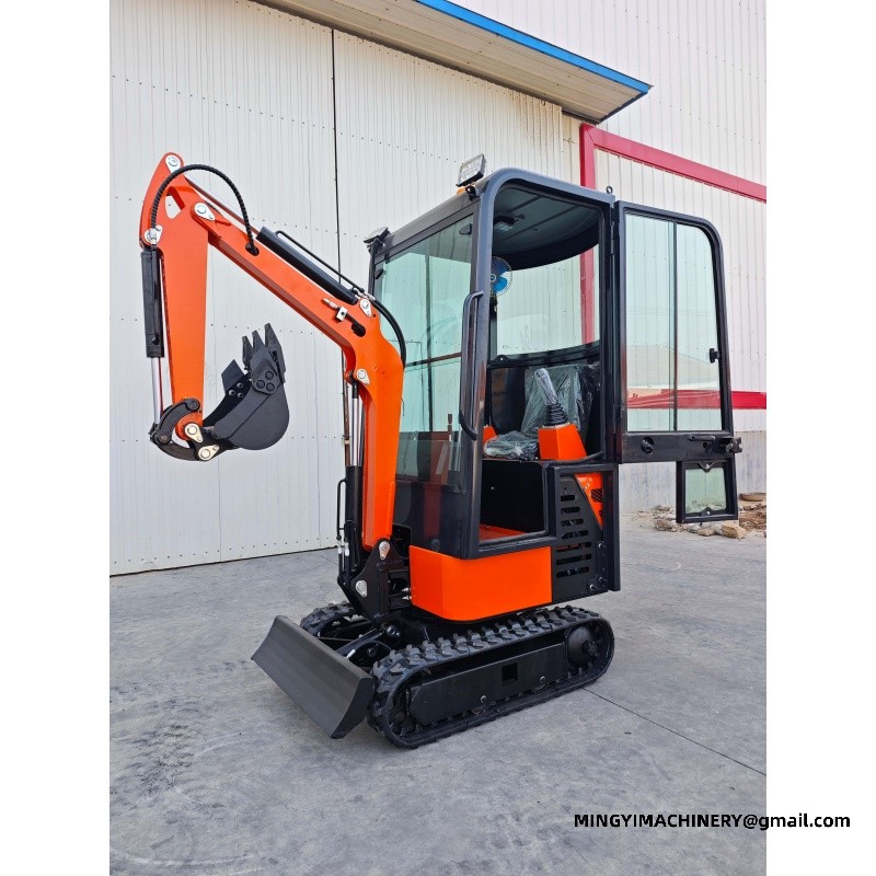 diesel powered mini excavator