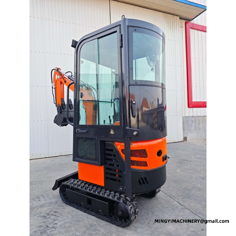 diesel powered mini excavator