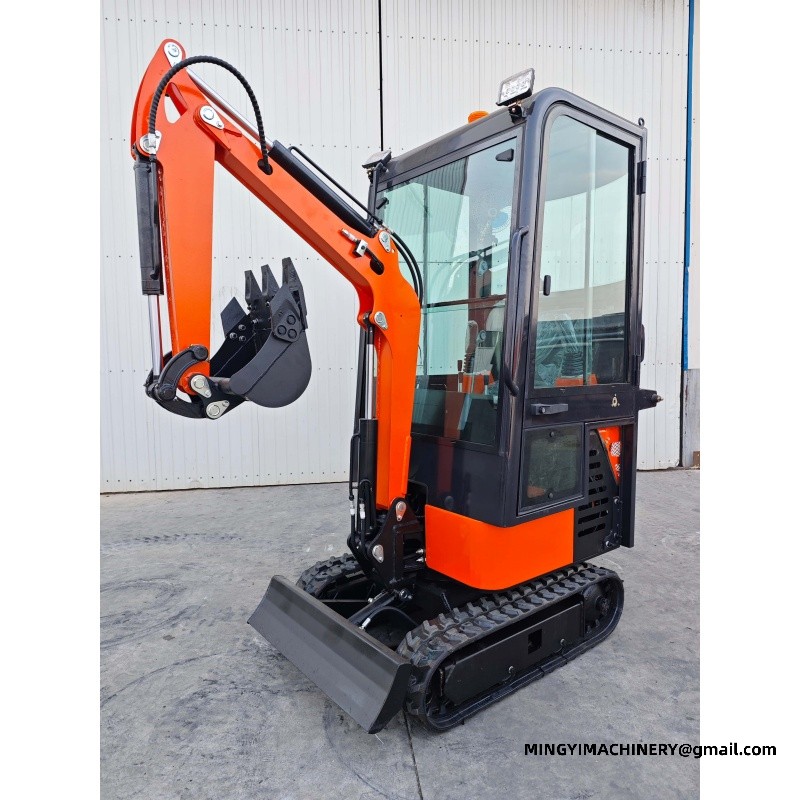 diesel powered mini excavator