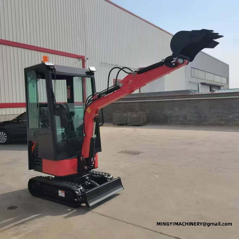 diesel powered mini excavator