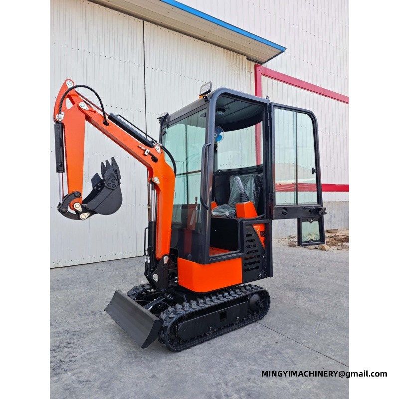diesel powered mini excavator