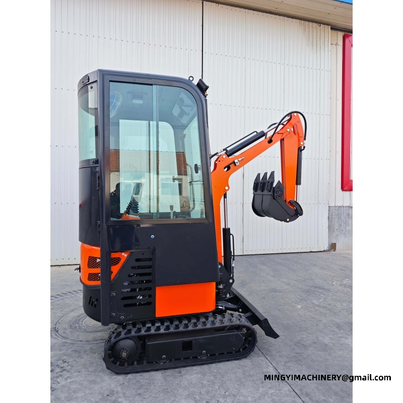 diesel powered mini excavator