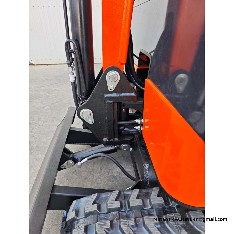 retractable undercarriage mini excavator