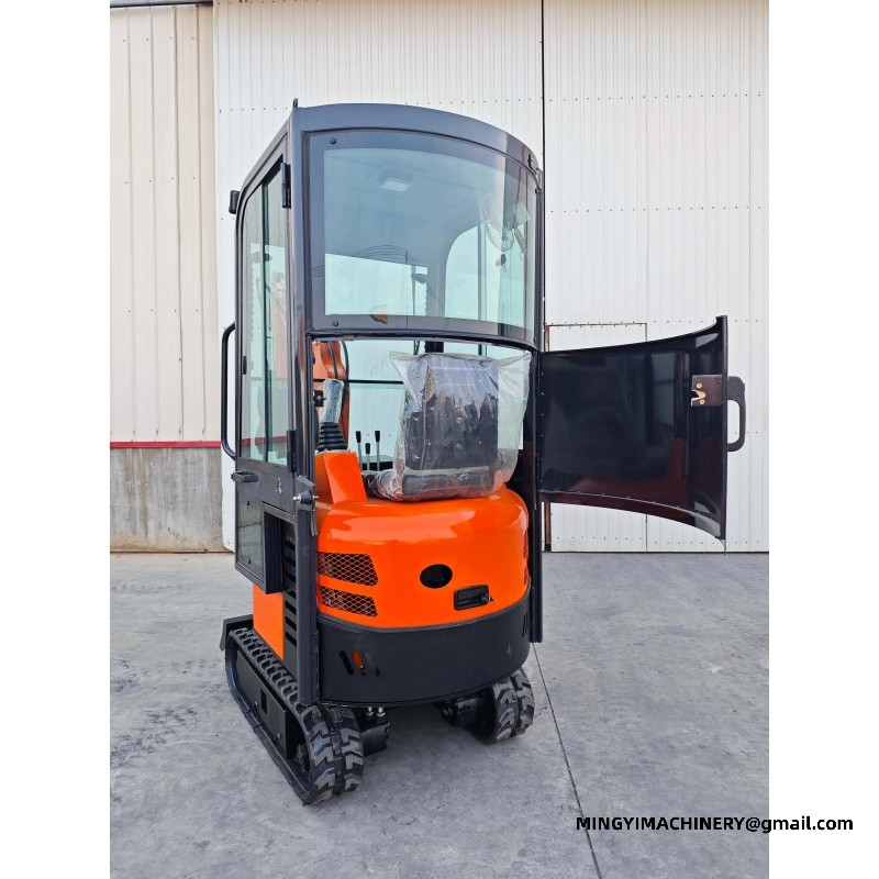 retractable undercarriage mini excavator