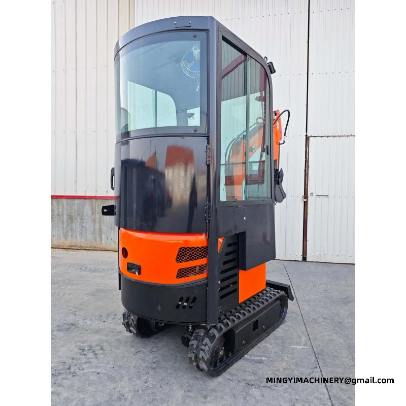 retractable undercarriage mini excavator