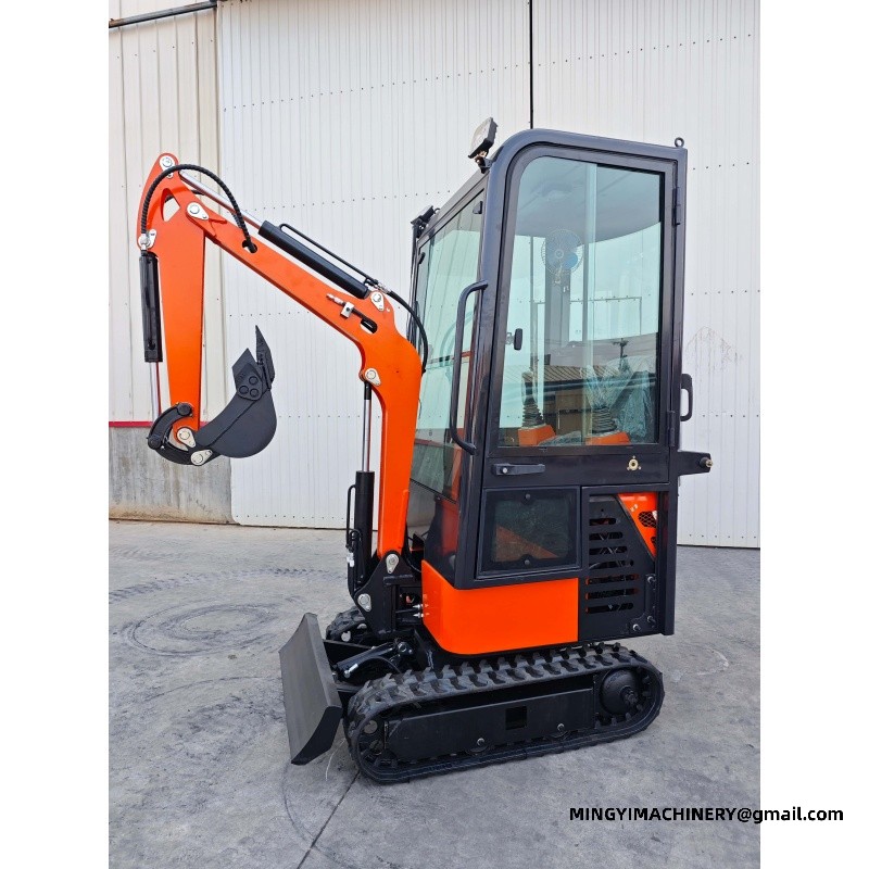 retractable undercarriage mini excavator