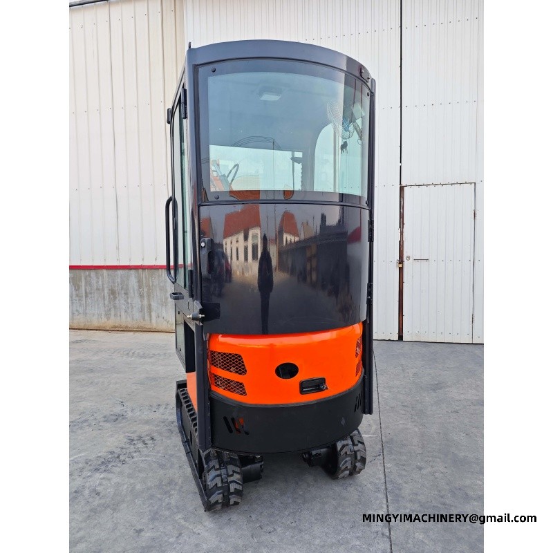 retractable undercarriage mini excavator