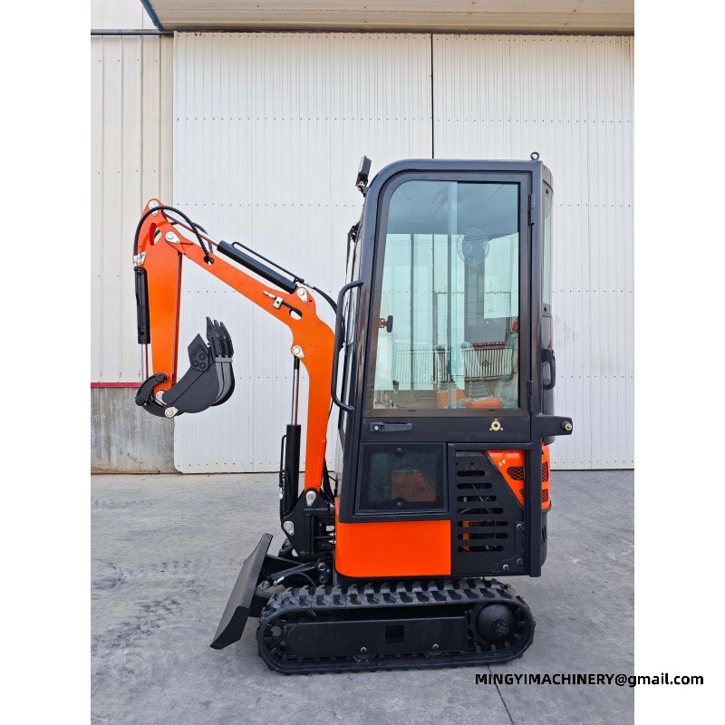 retractable undercarriage mini excavator