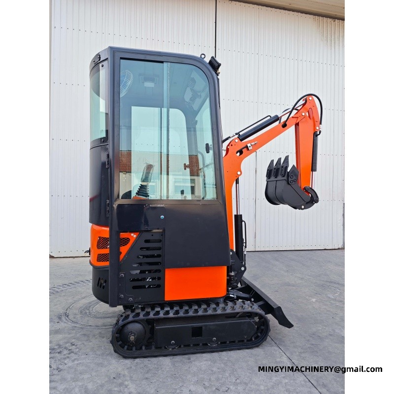 retractable undercarriage mini excavator