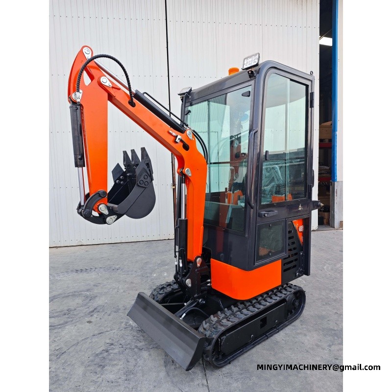 retractable undercarriage mini excavator