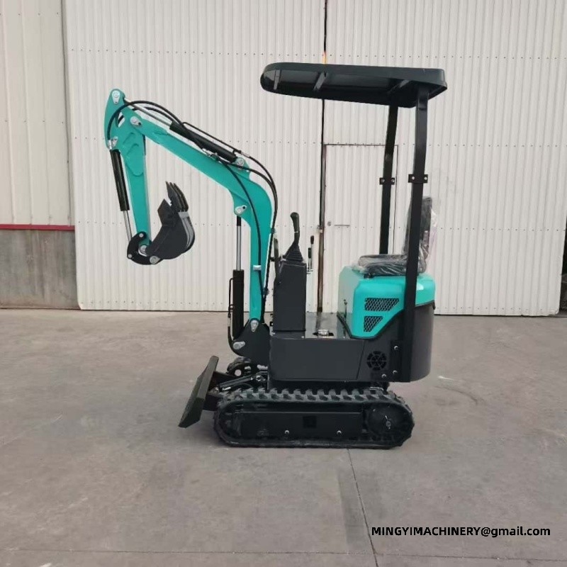 offset boom mini excavator