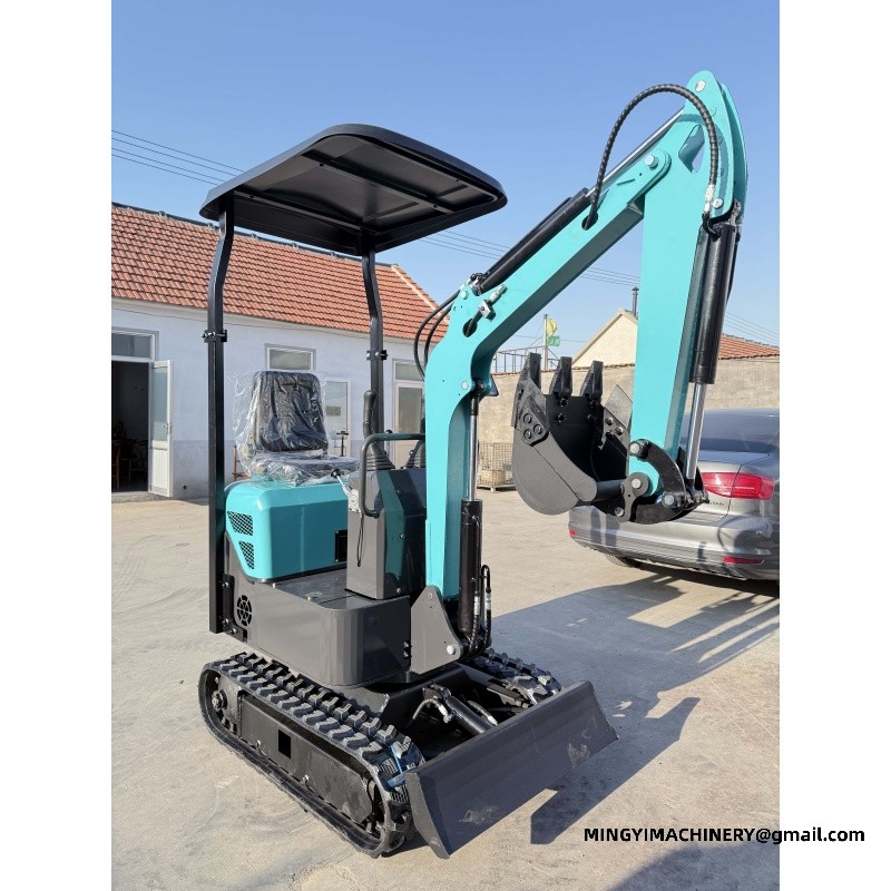 swing boom mini excavator